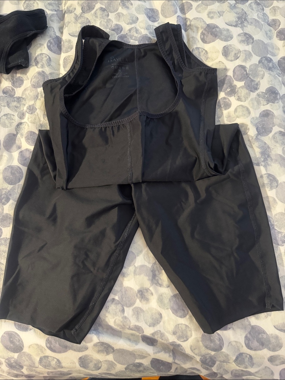 Black Seamless Shaping Tank & Biker Short Set — Sculpting Support